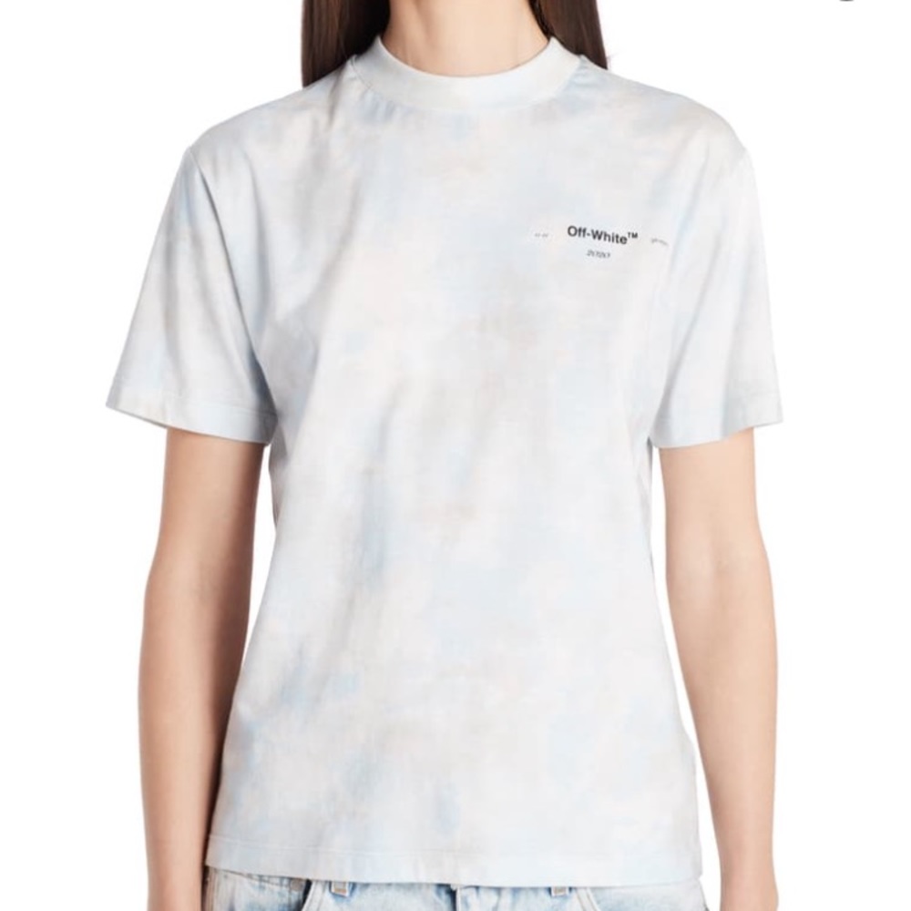 Off-White SS20 cloud print t-shirt